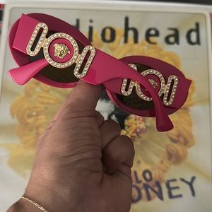 Versace Medusa Oval Sunglasses